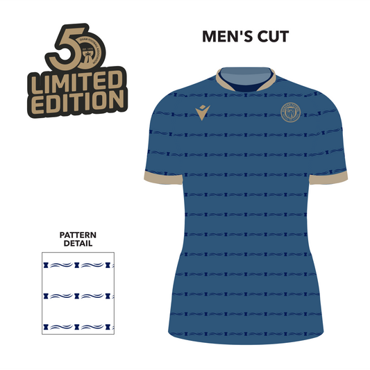 Celebrate 50 Years of History: Guam National Team Limited Edition Ocean Blue Jersey (1 of 3 Series)