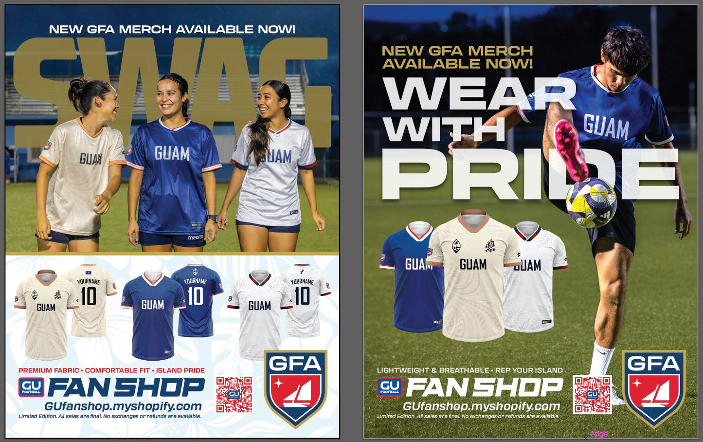 One Team Collection Blue Jersey. One Island. One TEAM.
